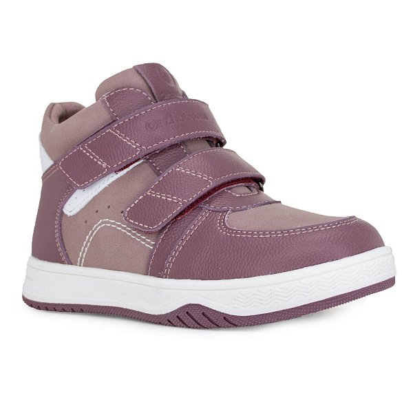 Ботинки ортопедические Ортобум утепленнные для девочек 87054-02 темно-розовая мальва.