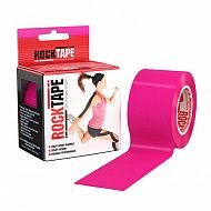 Кинезио тейп Rocktape 5см х 5м розовый.